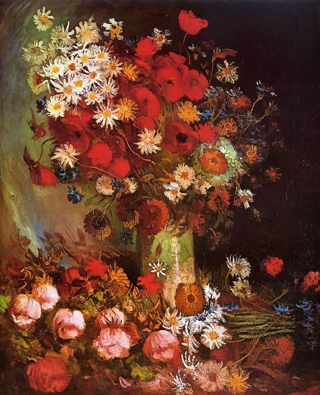 Cornflowers Canvas Paintings
